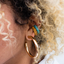 Load image into Gallery viewer, Crystal Ear Cuff - Honey