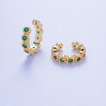 Load image into Gallery viewer, Hera Ear Cuffs - Green