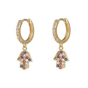 Fatima Earrings - Multicolor